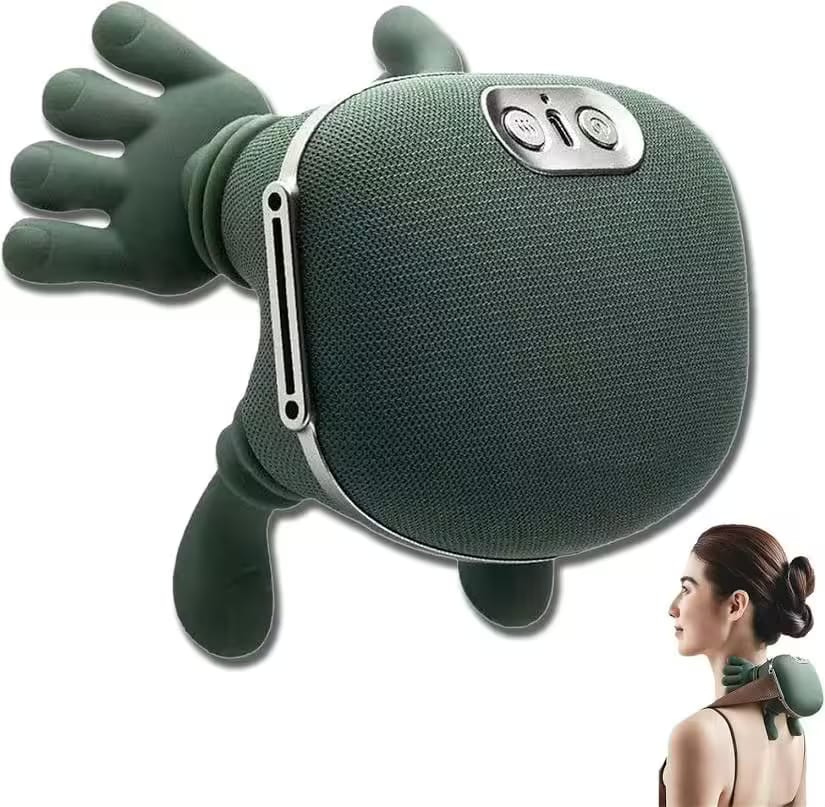 Neck & Shoulder Massager with Heat | Electric Shiatsu Relief